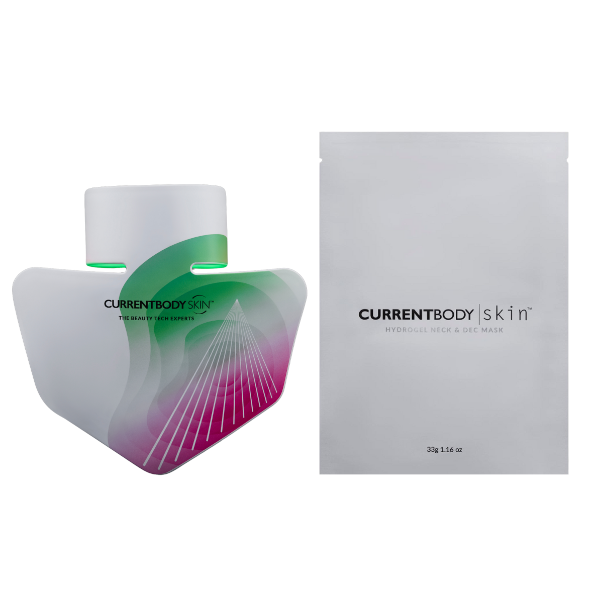 CurrentBody Skin Brightening Neck & Décolletage Mask & 5 Neck Hydrogels - Image 3